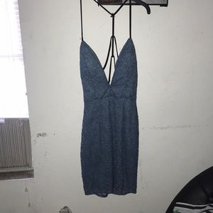 Navy blue dress